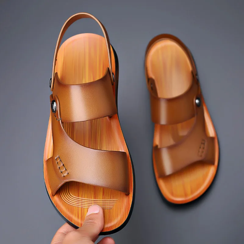 AVENWOOD LEDER SANDALEN
