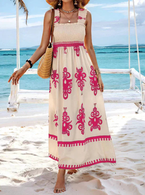 Suzy – Stilvolles Boho-Maxikleid