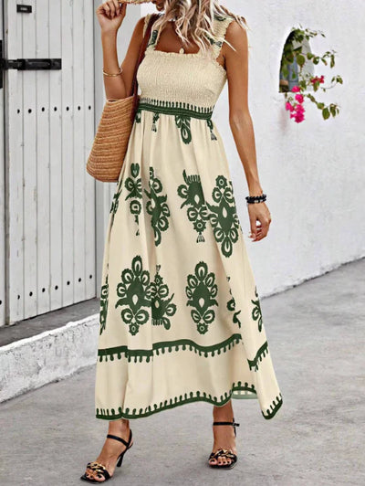 Suzy – Stilvolles Boho-Maxikleid
