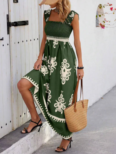 Suzy – Stilvolles Boho-Maxikleid