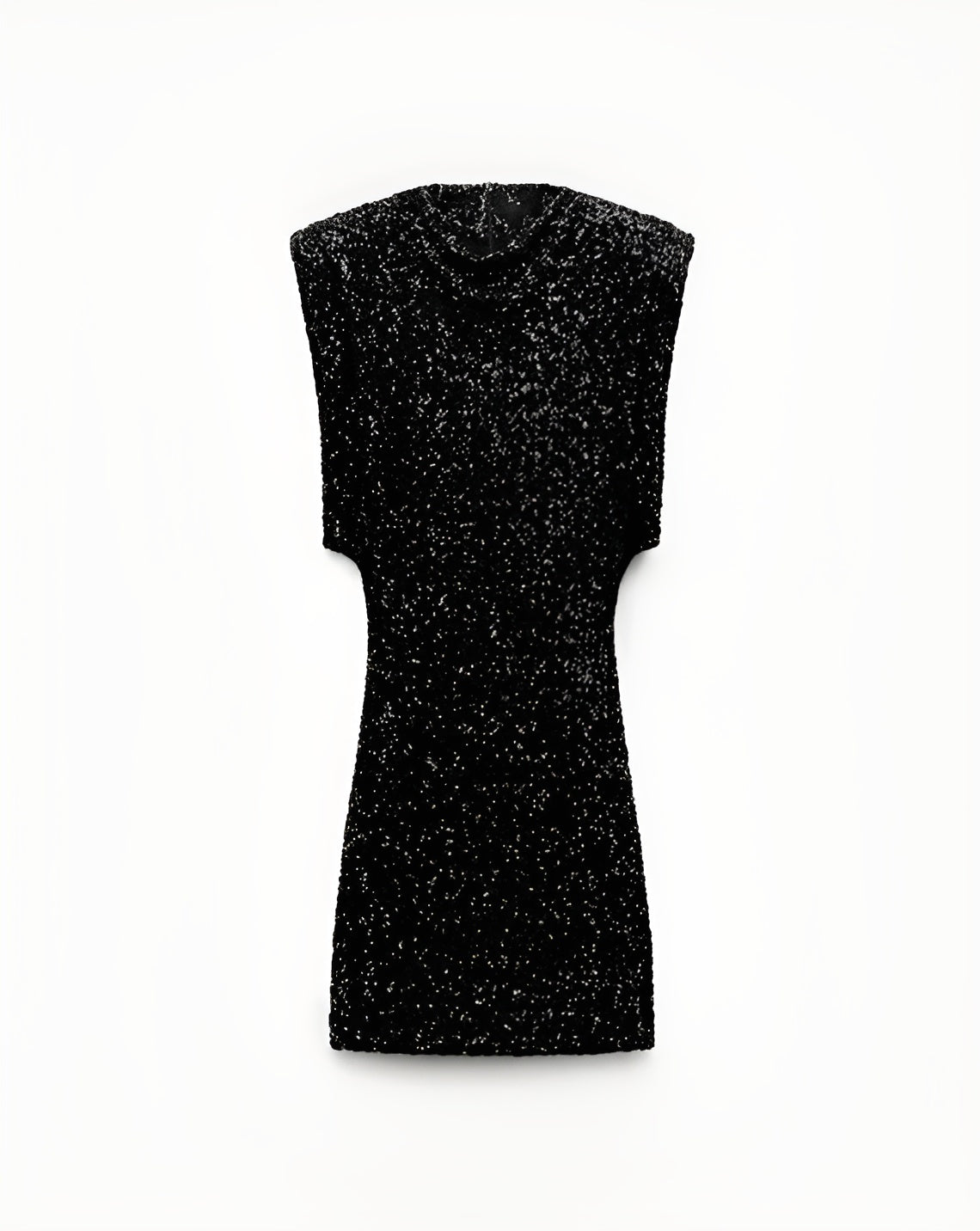 Damen Glamour Kleid – Satinoptik – Ärmellos – Eleganter Schnitt – Für Abendanlässe