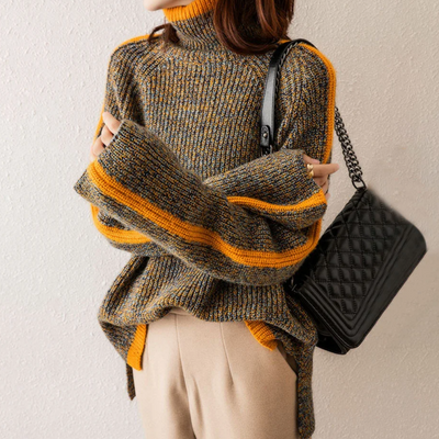 Serena | Luxuriös weich gestrickter Rollkragenpullover für Damen
