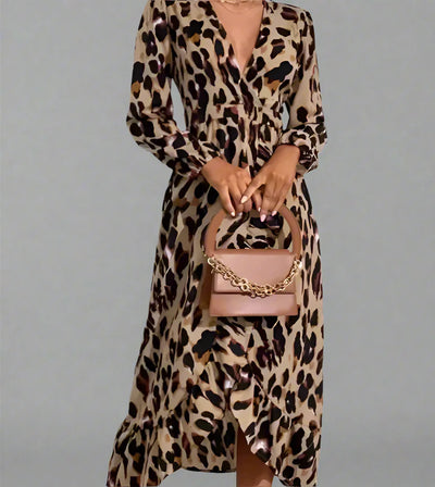 Lisandra | Kleid mit V-Ausschnitt