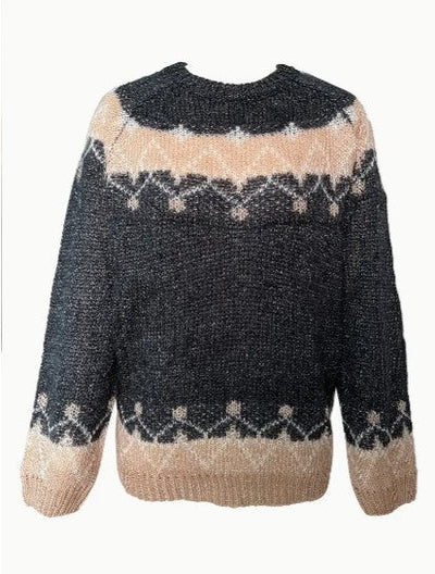 Modischer Strickpullover für Damen
