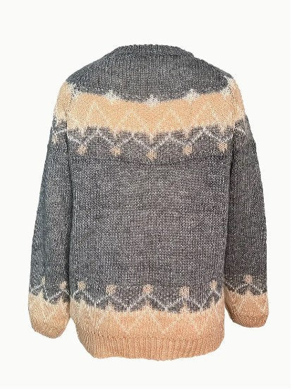 Modischer Strickpullover für Damen