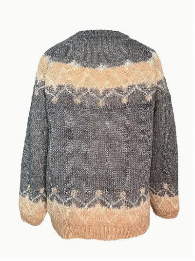 Modischer Strickpullover für Damen