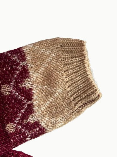 Modischer Strickpullover für Damen