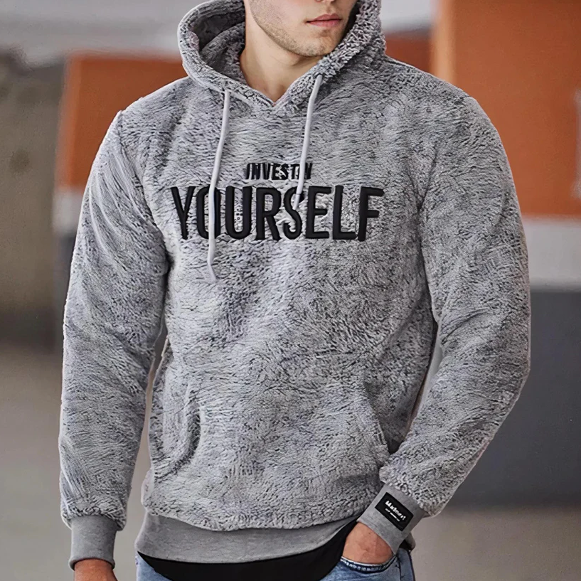 Conrad | Gemütlicher Plüsch-Komfort Herren-Kapuzenpullover