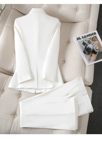 Deborah – set aus blazer und hose für damen