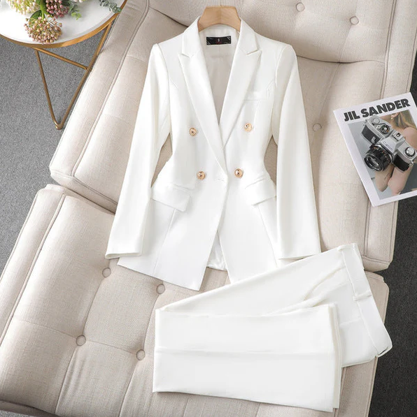 Deborah – set aus blazer und hose für damen
