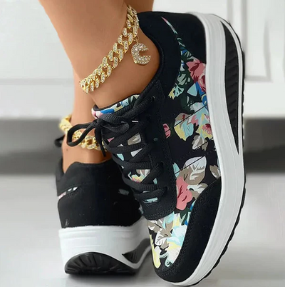 Lovisa – canvas-schuhe mit blumenmuster