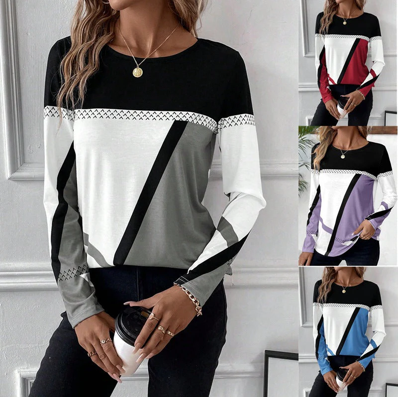 Althea – damen-langarmshirt, locker und stylisch