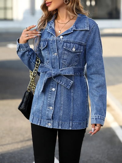 Primrose - stylische jeansjacke aus baumwolle