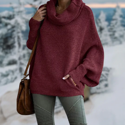 Ulrike | Eleganter Damenpullover in Schildpatt