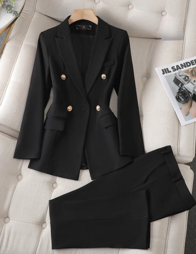 Deborah – set aus blazer und hose für damen
