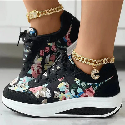Lovisa – canvas-schuhe mit blumenmuster