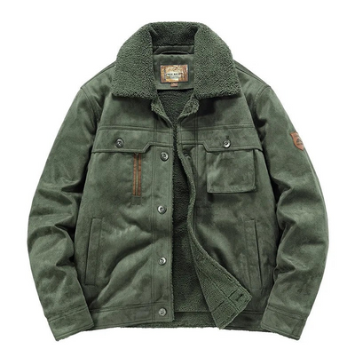 Barun - freizeitjacke mit samtfutter