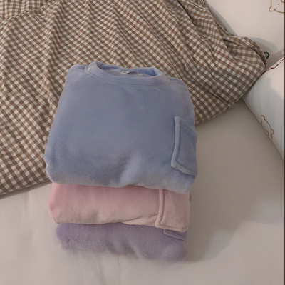 Gerda | kuscheliges fleece-pyjama-set