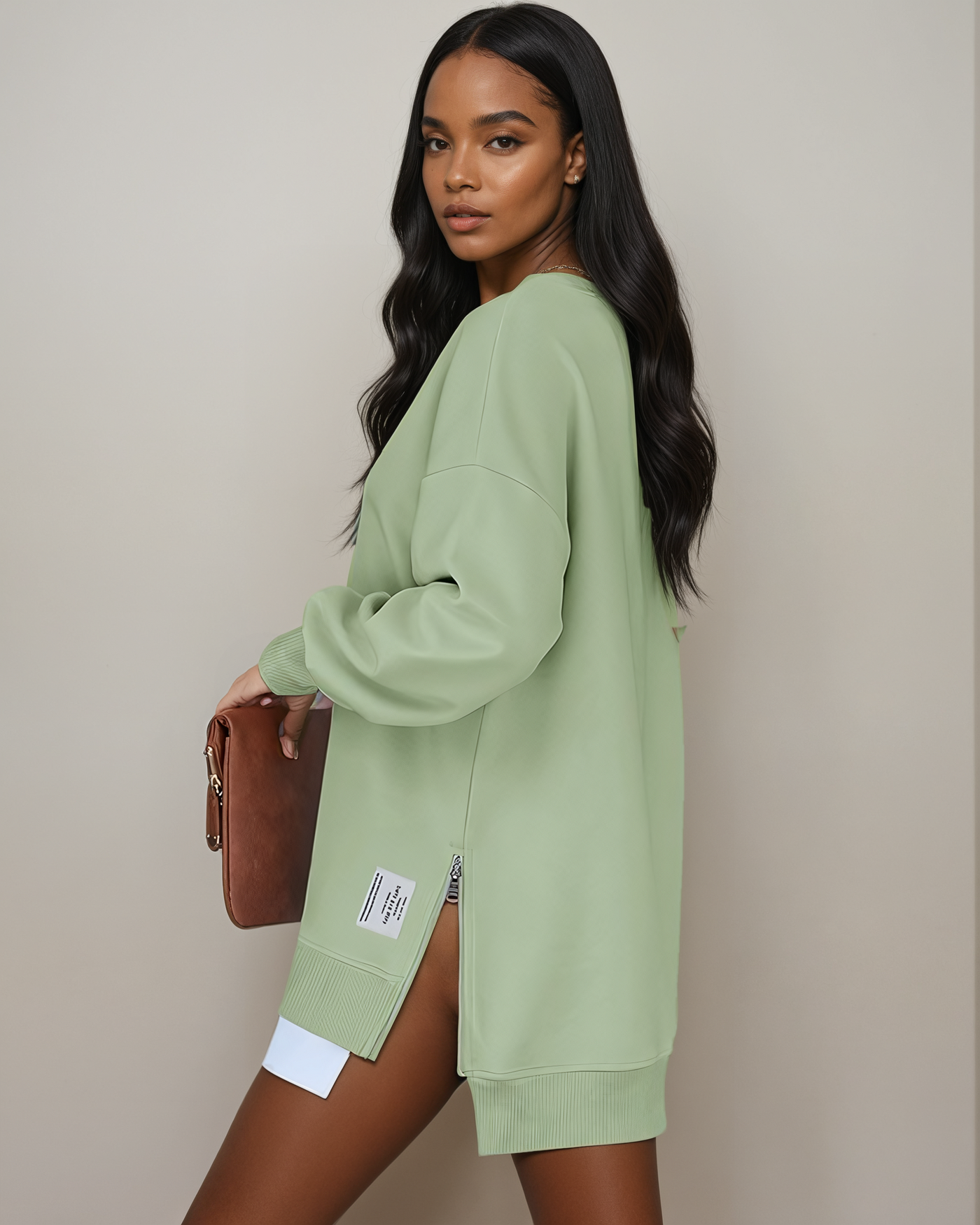 ASPEN SWEATSHIRT-KLEID