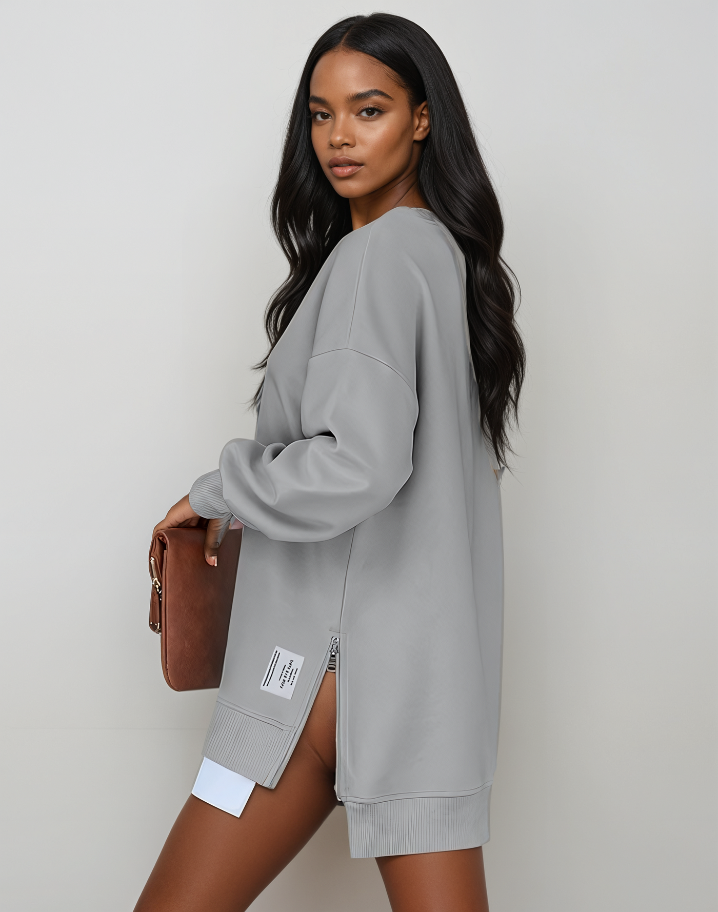 ASPEN SWEATSHIRT-KLEID