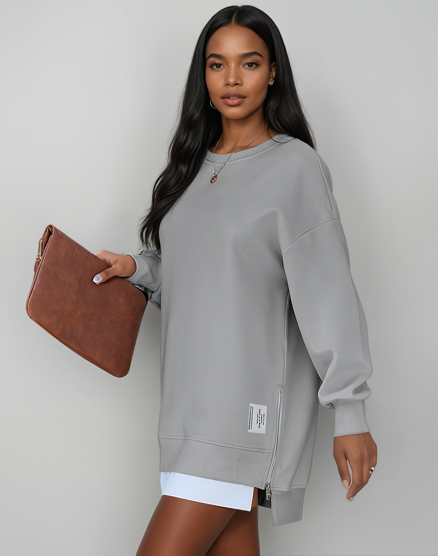 ASPEN SWEATSHIRT-KLEID