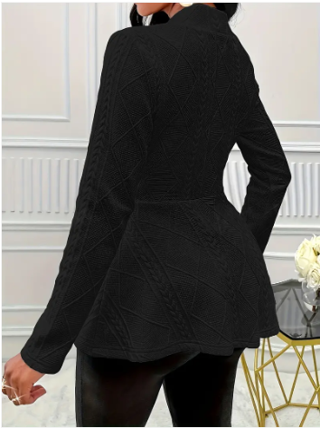 Savannah - eleganter strickblazer