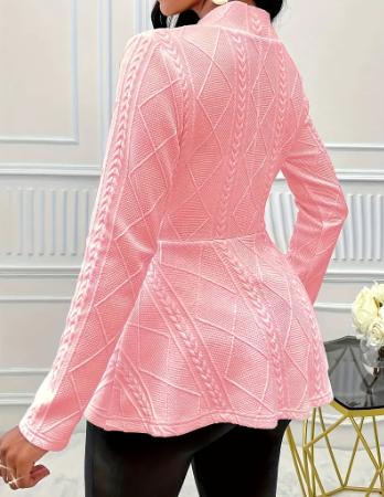 Savannah - eleganter strickblazer