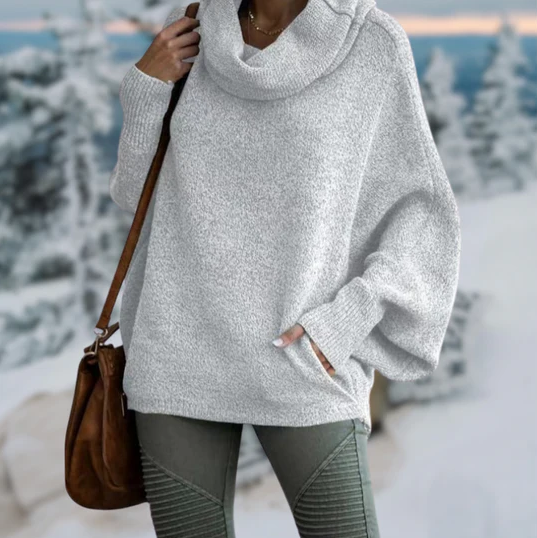 Ulrike | Eleganter Damenpullover in Schildpatt
