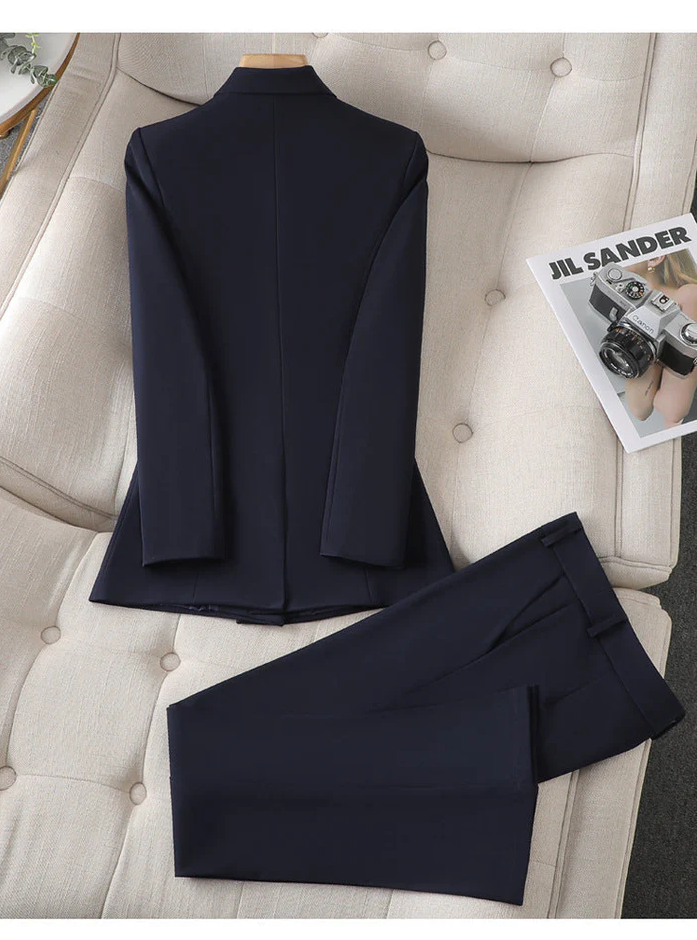 Deborah – set aus blazer und hose für damen
