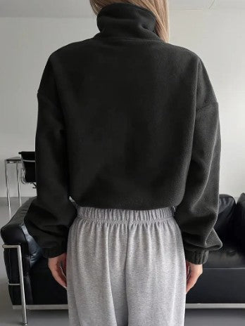 Jaila – kurze fleecejacke