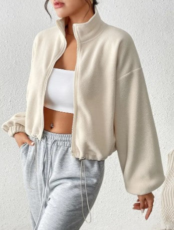 Jaila – kurze fleecejacke