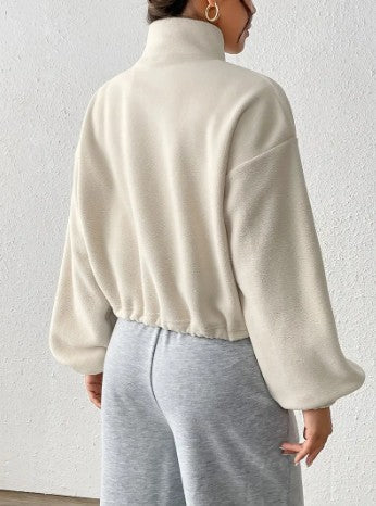 Jaila – kurze fleecejacke
