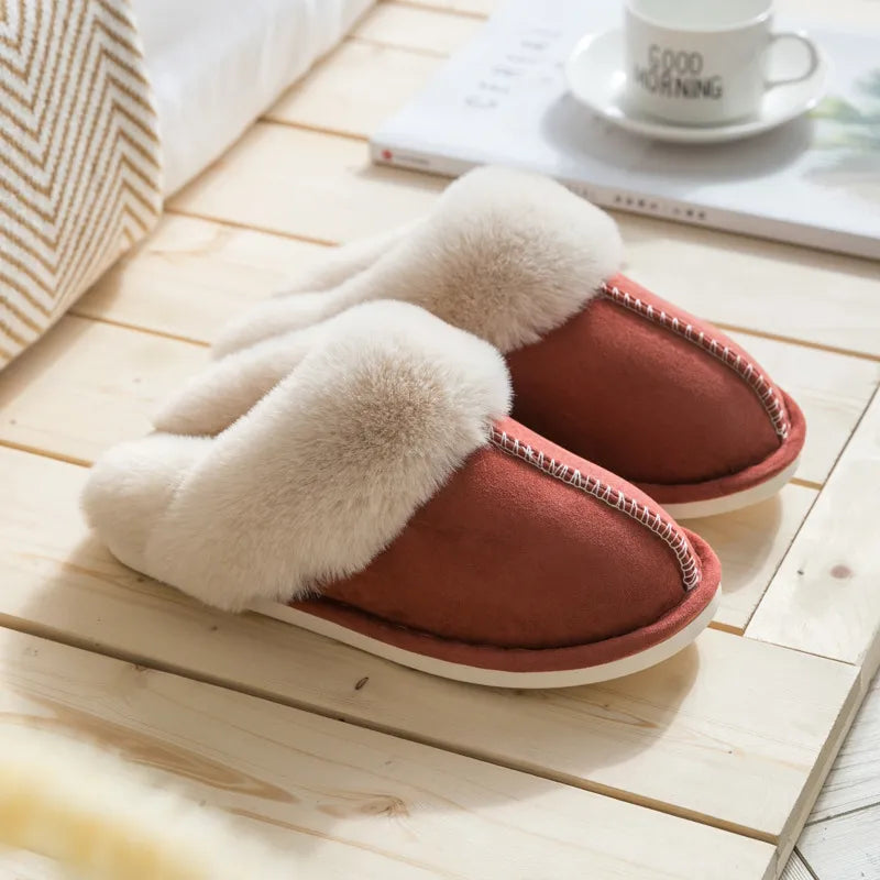 WARM GEFÜTTERTE PANTOFFELN