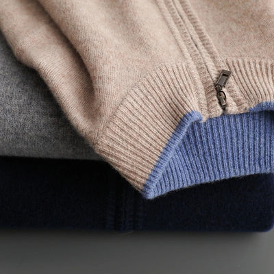 KASCHMIR REIẞVERSCHLUSSJACKE