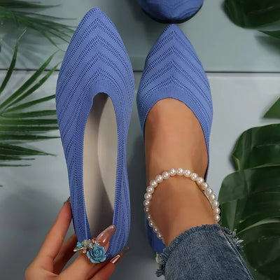 Rhia – Leichte Strick-Slipper