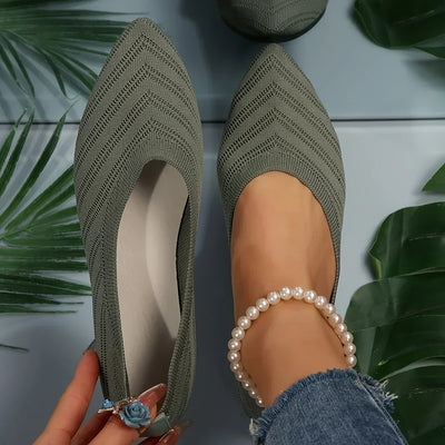 Rhia – Leichte Strick-Slipper