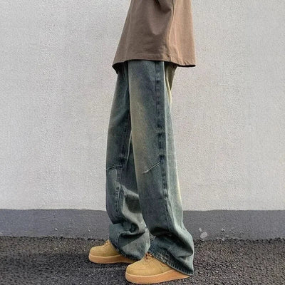 Lange Baggy-Jeans für Herren | Straßenkleidungs Stil