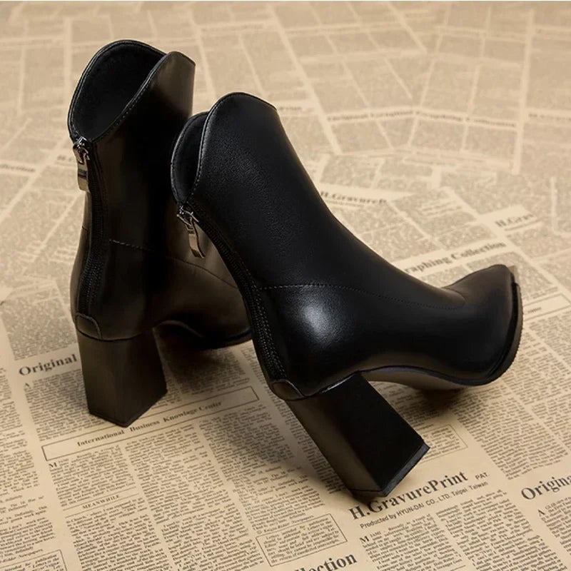 CHELSEA STIEFEL CHROM SPITZE