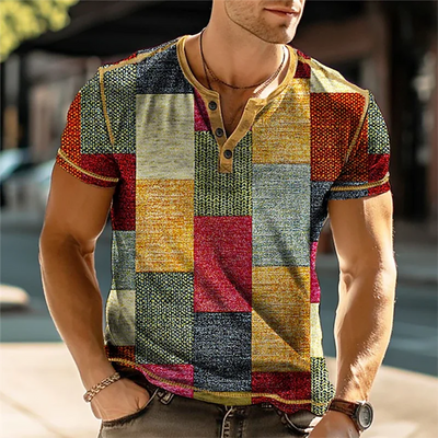 RAFAEL MEHRFARBIGES POLO IN MODERNEM STIL
