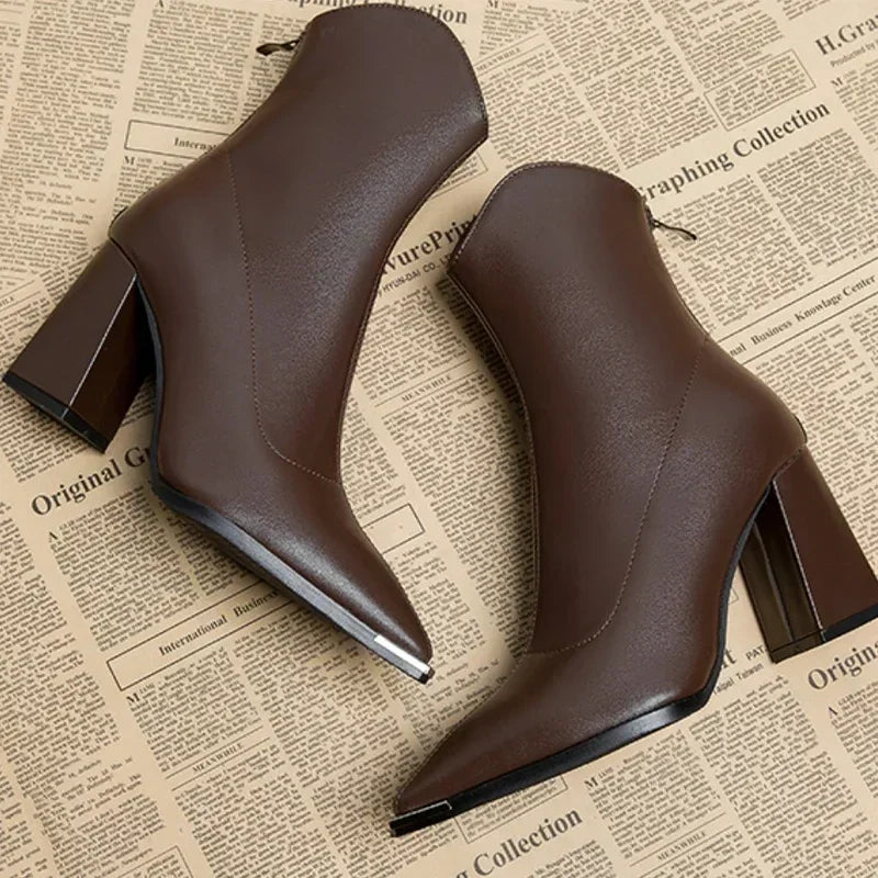 CHELSEA STIEFEL CHROM SPITZE