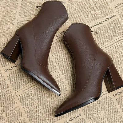 CHELSEA STIEFEL CHROM SPITZE