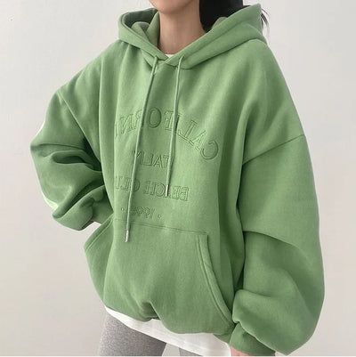 Übergroßer Kapuzenpullover für Damen