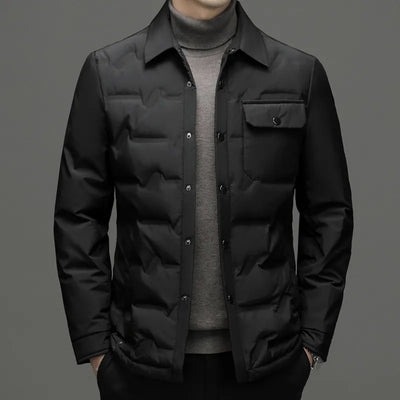 Elegante Herrenjacke mit Fronttasche