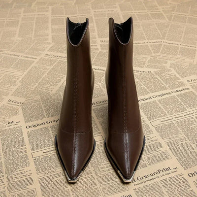 CHELSEA STIEFEL CHROM SPITZE