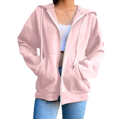 Isabella | Komfortabler und stilvoller Damen Zip-up Hoodie
