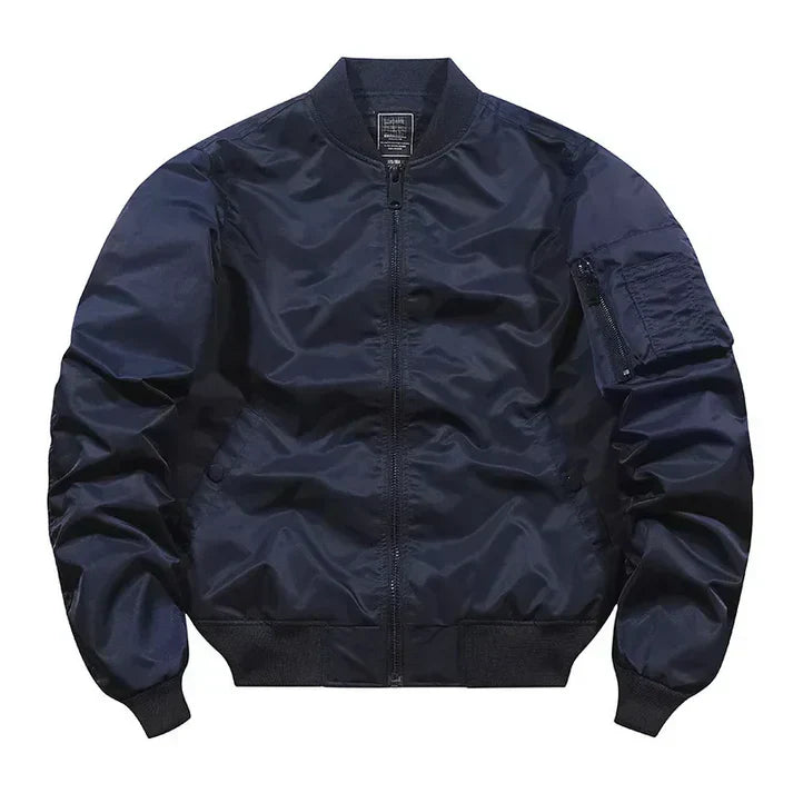Timoteo | Zeitlos Klassischer Pilot Bomber Herrenjacke