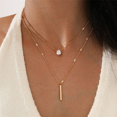 LENA™ | Vintage-Halskette aus Gold