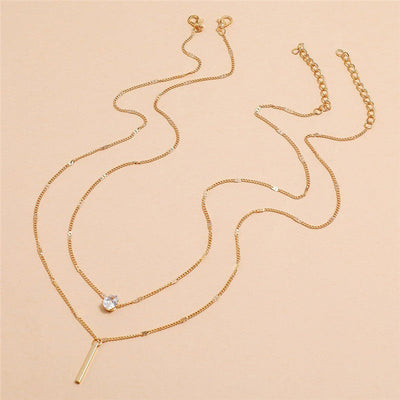 LENA™ | Vintage-Halskette aus Gold
