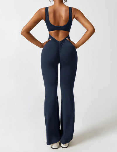 Sionex | Atmungsaktiver Flare-Jumpsuit für Damen Sommer