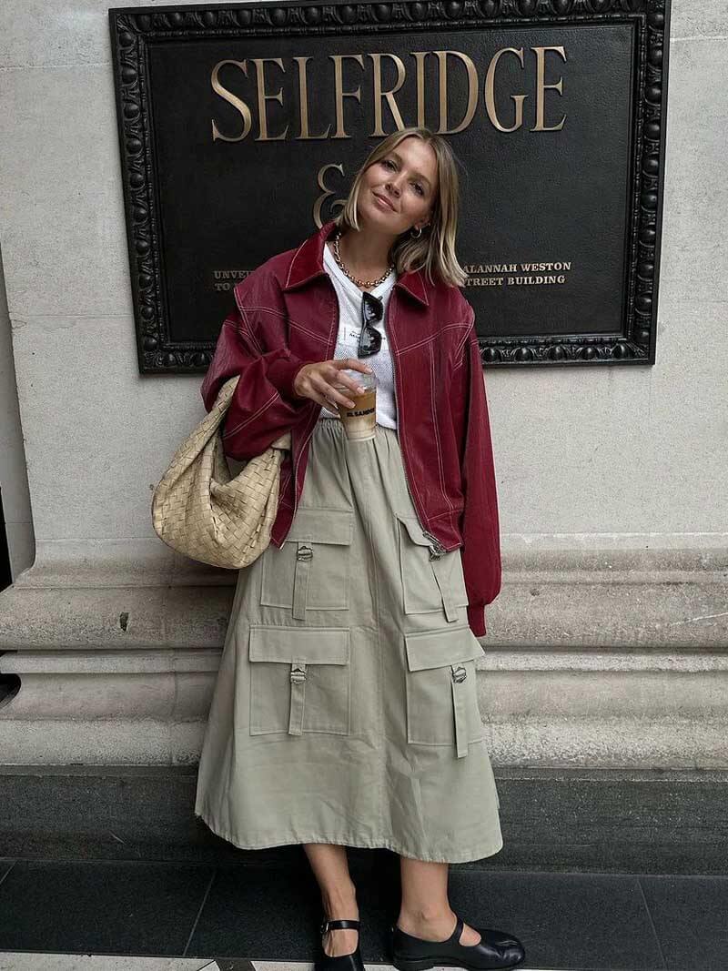 Damen Oversize Jacke – Modische Übergangsjacke im lässigen Streetstyle